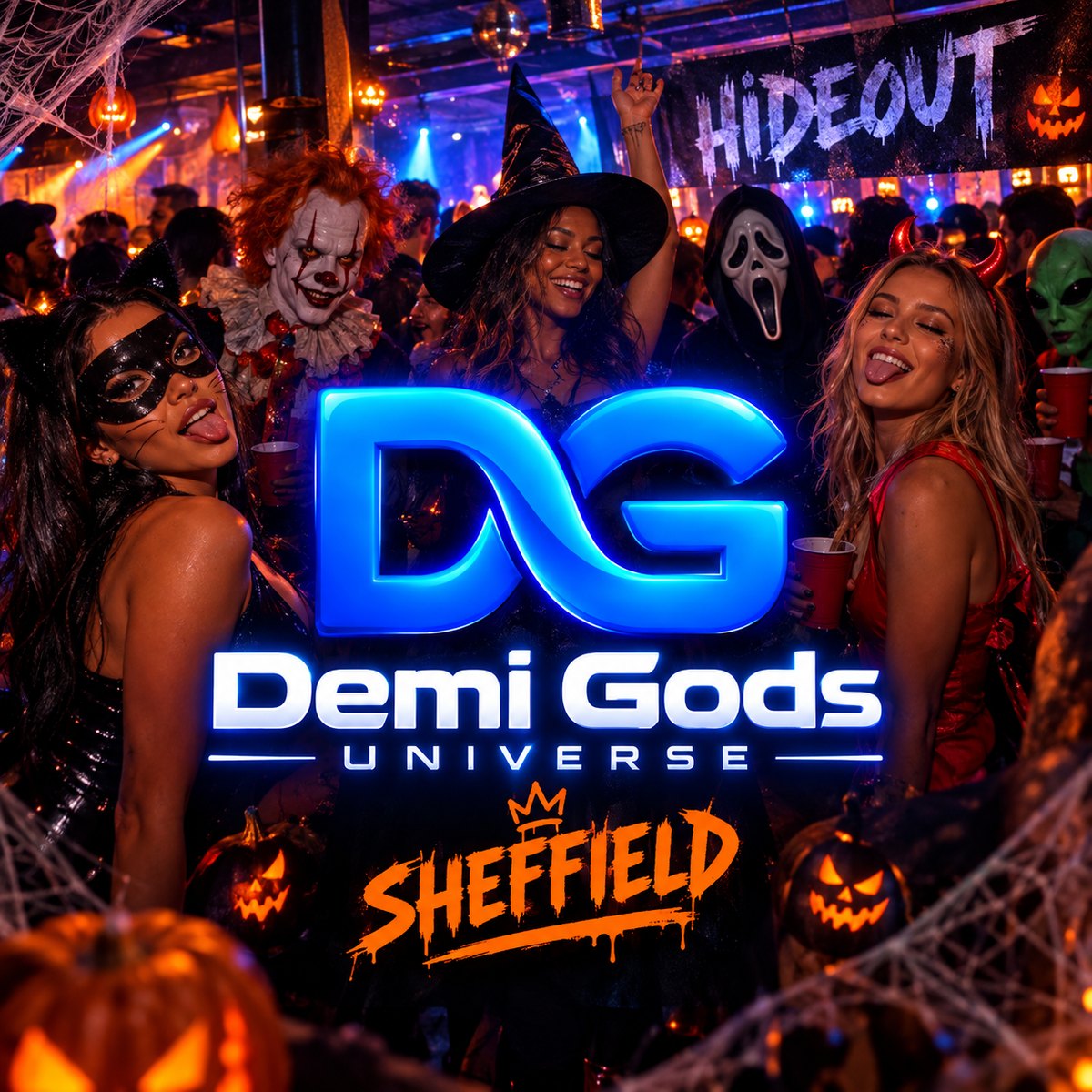 Hideout Sheffield — the best night out in the city, in costume